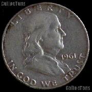 1961 Franklin Half Dollar Silver Coin 1961 Half Dollar Coin