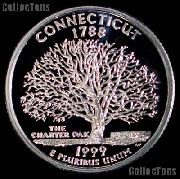 1999-S Connecticut State Quarter PROOF Coin 1999 Quarter