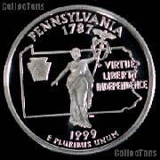 1999-S Pennsylvania State Quarter PROOF Coin 1999 Quarter