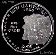 2000-S New Hampshire State Quarter PROOF Coin 2000 Quarter