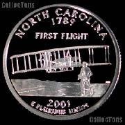 2001-S North Carolina State Quarter PROOF Coin 2001 Quarter