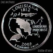 2002-S Louisiana State Quarter PROOF Coin 2002 Quarter