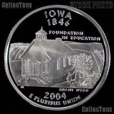 2004-S Iowa State Quarter PROOF Coin 2004 Quarter