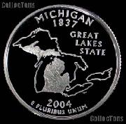 2004-S Michigan State Quarter PROOF Coin 2004 Quarter