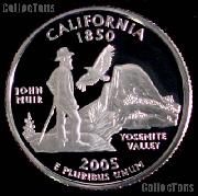 2005-S California State Quarter SILVER PROOF 2005 Silver Quarter