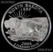 2006-S North Dakota State Quarter PROOF Coin 2006 Quarter