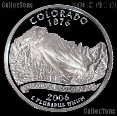 2006-S Colorado State Quarter SILVER PROOF 2006 Silver Quarter