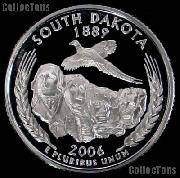 2006-S South Dakota State Quarter SILVER PROOF 2006 Silver Quarter