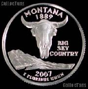 2007-S Montana State Quarter PROOF Coin 2007 Quarter