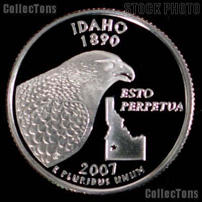 2007-S Idaho State Quarter PROOF Coin 2007 Quarter