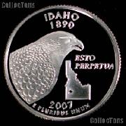 2007-S Idaho State Quarter PROOF Coin 2007 Quarter