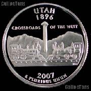 2007-S Utah State Quarter PROOF Coin 2007 Quarter