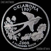 2008-S Oklahoma State Quarter PROOF Coin 2008 Quarter