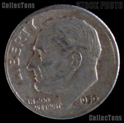 1950 Roosevelt Dime Silver Coin 1950 Silver Dime