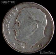 1951-S Roosevelt Dime Silver Coin 1951 Silver Dime