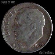 1954 Roosevelt Dime Silver Coin 1954 Silver Dime
