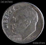 1959 Roosevelt Dime Silver Coin 1959 Silver Dime