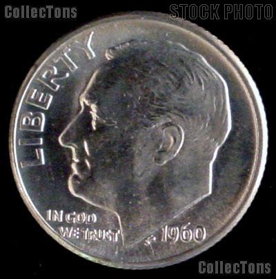 1960-D Roosevelt Dime Silver Coin 1960 Silver Dime
