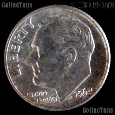 1964 Roosevelt Dime Silver Coin 1964 Silver Dime