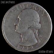 1932 Washington Quarter Silver Coin 1932 Silver Quarter