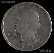 1934-D Washington Quarter Silver Coin 1934 Silver Quarter