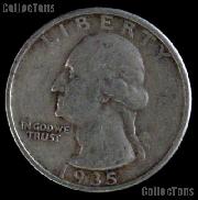 1935-S Washington Quarter Silver Coin 1935 Silver Quarter