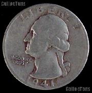 1941 Washington Quarter Silver Coin 1941 Silver Quarter