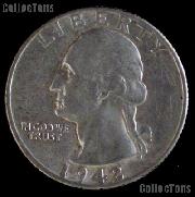 1942-S Washington Quarter Silver Coin 1942 Silver Quarter