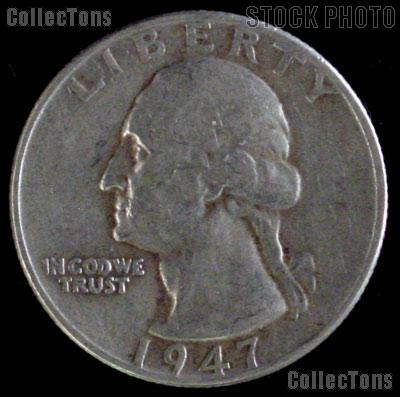 1947 Washington Quarter Silver Coin 1947 Silver Quarter