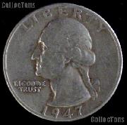 1947-D Washington Quarter Silver Coin 1947 Silver Quarter