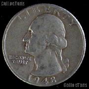 1948-S Washington Quarter Silver Coin 1948 Silver Quarter