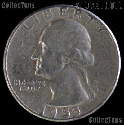 1955-D Washington Quarter Silver Coin 1955 Silver Quarter