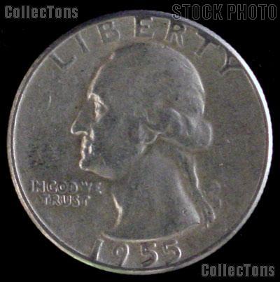 1955-D Washington Quarter Silver Coin 1955 Silver Quarter
