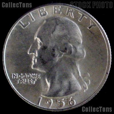 1956-D Washington Quarter Silver Coin 1956 Silver Quarter