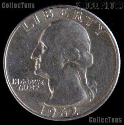 1962 Washington Quarter Silver Coin 1962 Silver Quarter