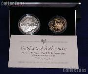 1991-1995 World War II 50th Anniversary Commemorative 2 Coin Proof Set