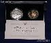 1991-1995 World War II 50th Anniversary Commemorative 2 Coin Proof Set
