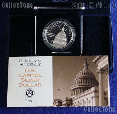 1994-S U.S. Capitol Bicentennial Commemorative Proof Silver Dollar
