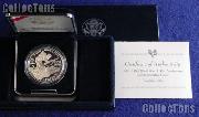 1991-1995 World War II 50th Anniversary Commemorative Proof Silver Dollar