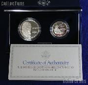 1993 Bill of Rights Commemorative 2 Coin Proof Set