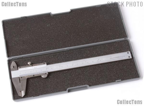 Vernier Caliper by SE Measure up to 6" Great for Coins, Medals, & Tokens