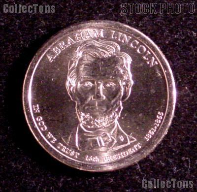 2010-P Abraham Lincoln Presidential Dollar GEM BU 2010 Lincoln Dollar