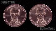 2010 P&D Abraham Lincoln Presidential Dollar GEM BU 2010 Lincoln Dollars