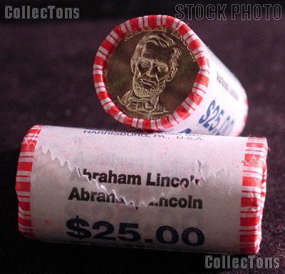 2010 P&D Lincoln Presidential Dollar Bank Rolls GEM BU 2010 Lincoln Dollar