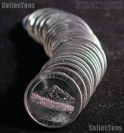 2010-P Oregon Mount Hood National Park Quarters Bank Wrapped Roll 40 Coins GEM BU