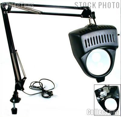 Magnifying Lamp 2x Magnifier for 60 Watt Bulb with Adjustable Arm