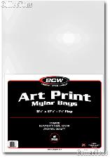 Art Bags by BCW Pack of 10 11x17 Mylar Bags for Art Prints