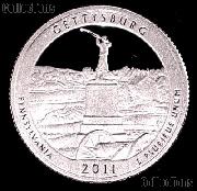 2011-S Pennsylvania Gettysburg National Park Quarter GEM PROOF America the Beautiful