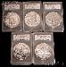 America the Beautiful 5 oz Silver Bullion Coin Set (5 Coins) in PCGS First Strike GEM BU