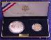 1996 Smithsonian Commemorative 2-Coin Proof Set with $5 Gold